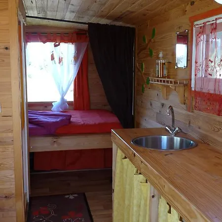 Campsite Camping Nature Au-dela Des Nuages Rauret